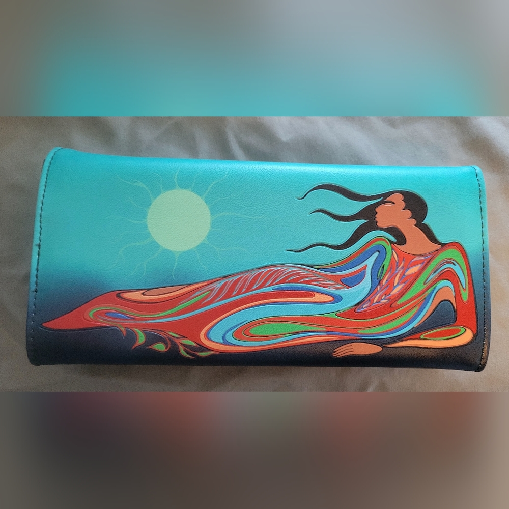 Wallet Maxine Noel Art Sioux indigenous